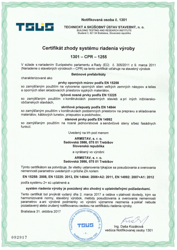 Certifikáty